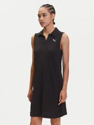 Puma Kleid für den Alltag Ess Elevated 685029 Schwarz Relaxed Fit