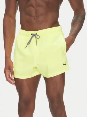 Puma Badeshorts 907658 Gelb Regular Fit