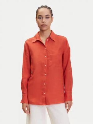 Marc O'Polo Hemd 503 1135 42427 Orange Regular Fit
