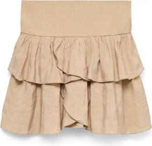 Vero Moda Minirock Clara 10336425 Beige Regular Fit