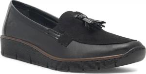 Rieker Halbschuhe 53771-00 Schwarz