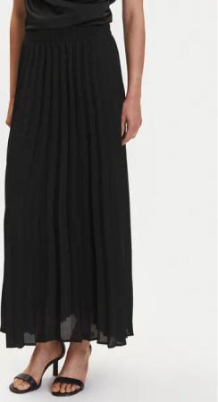 ONLY Faltenrock Ronja 15328314 Schwarz Regular Fit