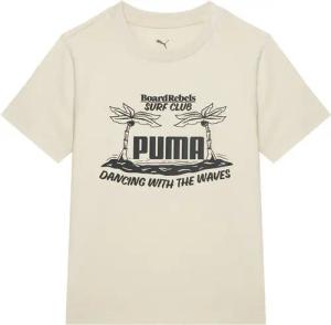 Puma T-Shirt MID90S Graphic 685152 Beige Regular Fit