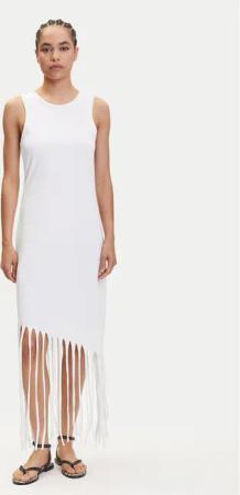 ONLY Kleid für den Alltag Zinna 15325497 Weiß Regular Fit