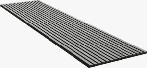 MTP Online-Shop GmbH Akustikplatte, Beton - 240x60cm, Schallabsorption & modernes Design