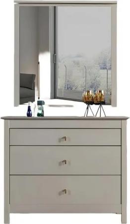 JVmoebel Kommode Anrichte mit Spiegel Kommode Sideboard Kommoden Flurkommode Sideboard (Kommode mit Spiegel), Made in Europa