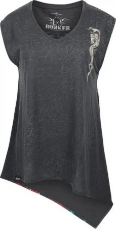 Rokker T-Shirt Cobra Damen Longshirt