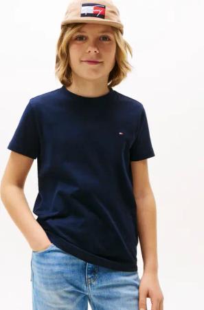 Tommy Hilfiger T-Shirt "ESSENTIAL COTTON TEE S/S", mit Logostickerei