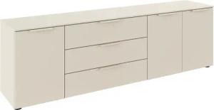 rauch Schubkastenkommode "Kommode Türkommode Sideboard Kombikommode FLIPP", (Breite 200 cm mit 2 Einlegeböden), 3-türig mit 3 Schubladen und Soft-Close-Funktion