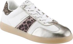 Tamaris Plateausneaker, Freizeitschuh, Halbschuh, Schnürschuh mit Glitter an der Ferse