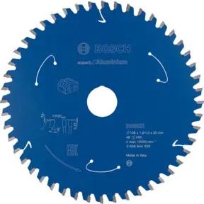 Bosch Kreissägeblatt Expert for Aluminium für Akkusägen 136 x 1,6/1 x 20 48 Zähne