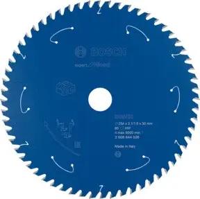 Bosch Kreissägeblatt Expert for Wood für Akkusägen 254 x 2,1/1,6 x 30 60 Zähne