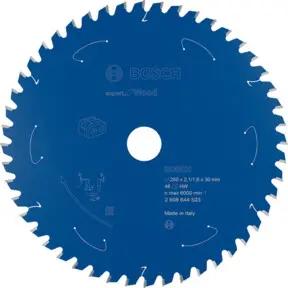 Bosch Kreissägeblatt Expert for Wood für Akkusägen 250 x 2,1/1,6 x 30 48 Zähne
