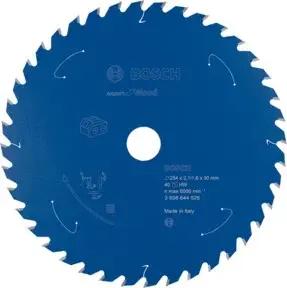 Bosch Kreissägeblatt Expert for Wood für Akkusägen 254 x 2,1/1,6 x 30 40 Zähne