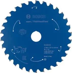 Bosch Kreissägeblatt Expert for Stainless Steel für Akkusägen 140 x 1,5/1,2 x 20 30 Zähne