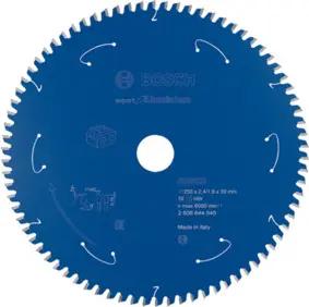 Bosch Kreissägeblatt Expert for Aluminium für Akkusägen 250 x 2,4/1,8 x 30 78 Zähne