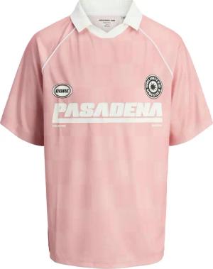 Jack & Jones Trikot-Shirt mit gummierten Motiven