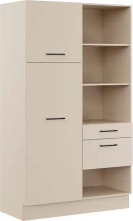 IMPULS KÜCHEN Mehrzweckschrank-Set "Warschau", (3 St., Getränkekistenschrank und Seitenschrank, Breite 120 cm), Vielfältige Varianten verfügbar; kombinierbar mit anderen Artikeln