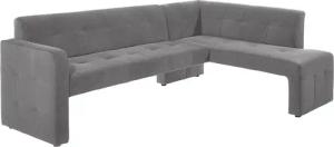 exxpo - sofa fashion Essbank "Barista, bequem und elegant, hohe Bodenfreiheit,", Eckbank Barista bequem und elegant, hochwertige Detailverarbeitung