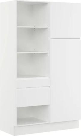 IMPULS KÜCHEN Mehrzweckschrank-Set "Warschau", (3 St., Getränkekistenschrank und Seitenschrank, Breite 120 cm), Vielfältige Varianten verfügbar; kombinierbar mit anderen Artikeln