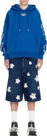 Off-White - Off White Sweaters Blue - Größe M - blue