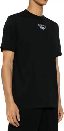 Off-White - T-shirt Black - Größe XL - schwarz