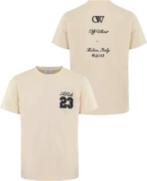 Off-White - Off White T-shirts And Polos Beige - Größe S - beige