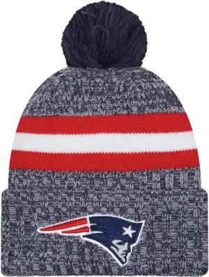 New Era New England Patriots Sideline Beanie Blau
