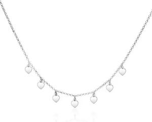 Unique Silberkette Unique Kette mit Herzen aus Sterlingsilber