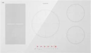 Klarstein Induktions-Kochfeld Delicatessa CP4-Delicatessa-90HW, Einbau Induktionskochfeld 5 Platten Glaskeramik Kochfeld Induktion