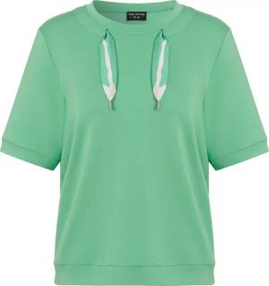 Halbarm-Sweatshirt mit Schmuckband