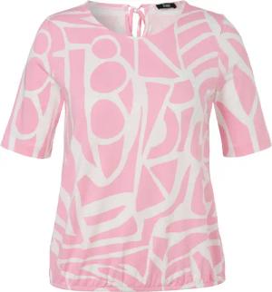 Chices Print-Shirt mit Gummizugsaum