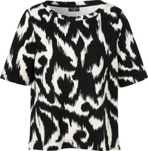 Halbarm-Sweatshirt mit Allover-Print