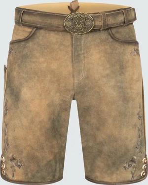 Lederhose Paulo mit Gürtel