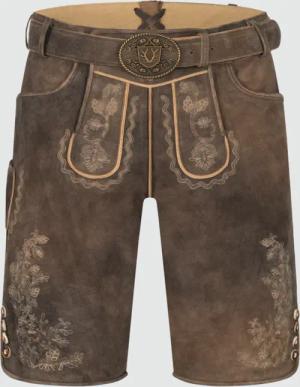 Lederhose David mit Gürtel