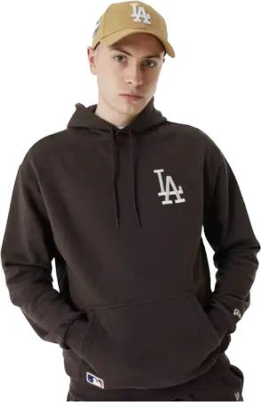 New Era MLB Angeles Dodgers League Essentials Oversized Hoody Braun