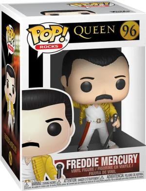 Queen - Freddie Mercury (Wembley 1986) Rocks Vinyl Figur 96 - Funko Pop! Figur - Funko Shop Deutschland - Lizenziertes Merchandise!
