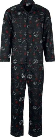 Rammstein Schlafanzug - Eins Für Mich - S bis 3XL - für Männer - Größe XL - multicolor  - Lizenziertes Merchandise!