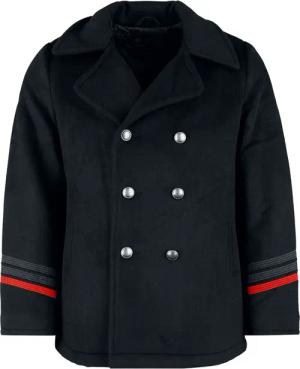 Rammstein Wollmantel - Steuermann - S bis 5XL - für Männer - Größe 3XL - schwarz - Lizenziertes Merchandise!