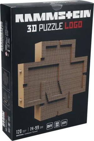 Rammstein Puzzle - 3D Puzzle - Logo   - Lizenziertes Merchandise!
