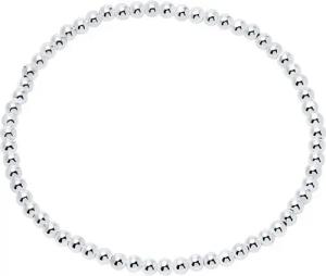 Unique Silberarmband Elastisches Perlenarmband für Damen von Unique aus Sterlingsilber