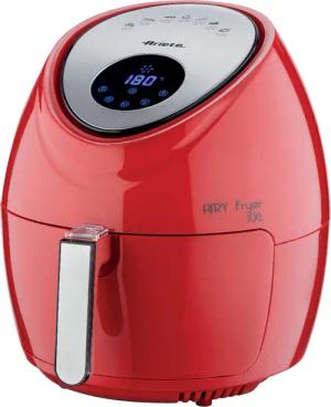 Ariete Heißluftfritteuse "4618R Airy Fryer XXL rot", 1800 W, 7 voreingestellte Programme, Temperatur von 80 C bis 200 C