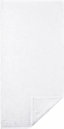Egeria Handtücher "Madison", (2 St., 2er Set Handtücher 50 x 100 cm), Uni-Programm mit Streifenbordüre, reine Baumwolle