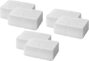 Maximex Putzstein "Anti-Krusten-Stein", (Set, 6 St.), Krustenentferner für Grillrost, Eisenpfanne und Backofen, Glasstruktur