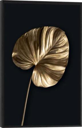 Reinders Poster "Palmenblatt Gold"