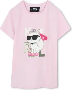 Karl Lagerfeld Kids T-Shirt Z30491 M Rosa Regular Fit
