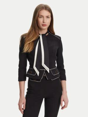 Elisabetta Franchi Sakko GI-T51-51E2-V560 Schwarz Regular Fit