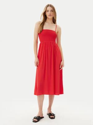 Vero Moda Sommerkleid Easy 10328766 Rot Regular Fit