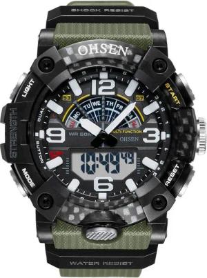 JewelryWe Herrenuhr Analog Quarz Datum Kalender Punk Militärische Armbanduhr Watch, 30m wasserdichte Militär Sport Uhr mit Echtleder Leder Armband