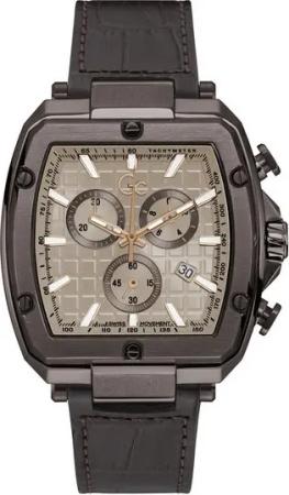Guess Collection Quarzuhr Gc Spirit Tonneau, (1-tlg), Quarz-Chronographenuhr
